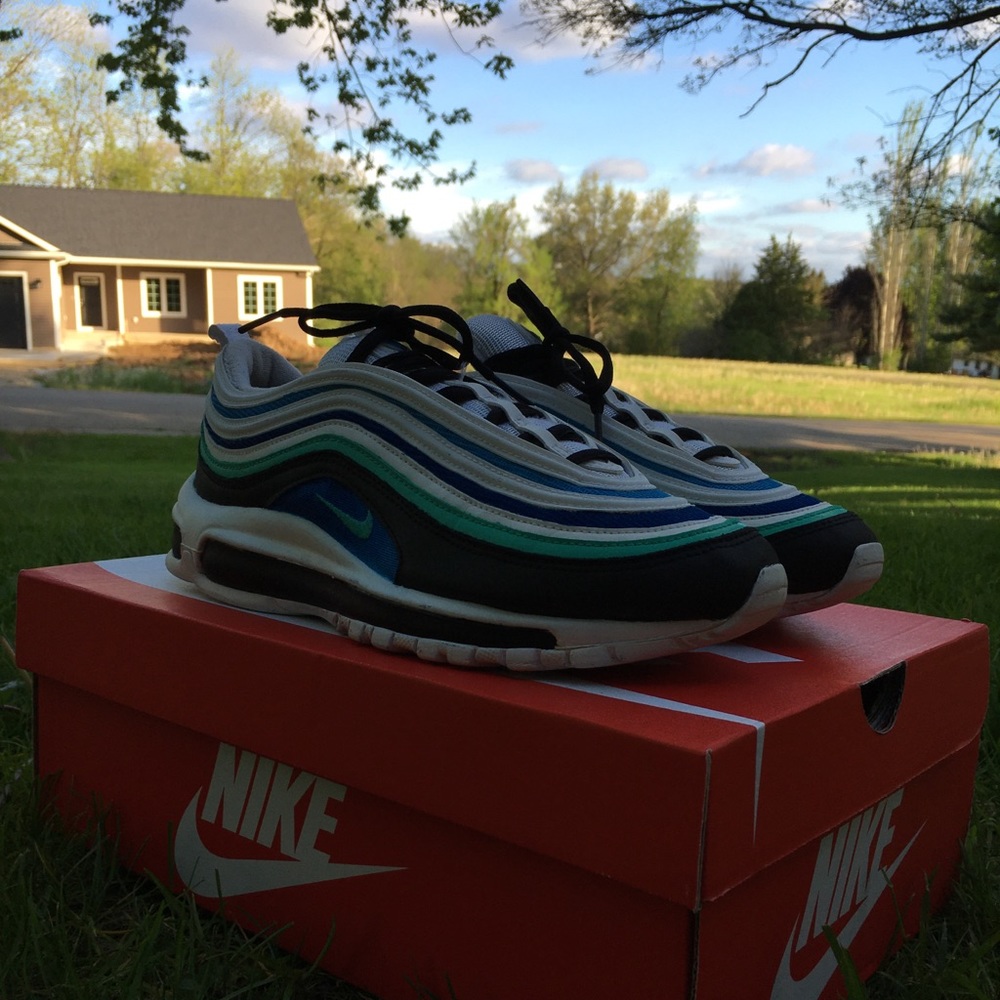 Custom Air Max 97 Blue/Turquoise